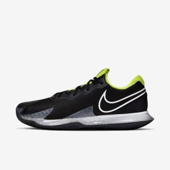 Nike Court Air Zoom Vapor Cage 4 - Férfi Teniszcipő - Fekete/Sötét Szürke/Fehér